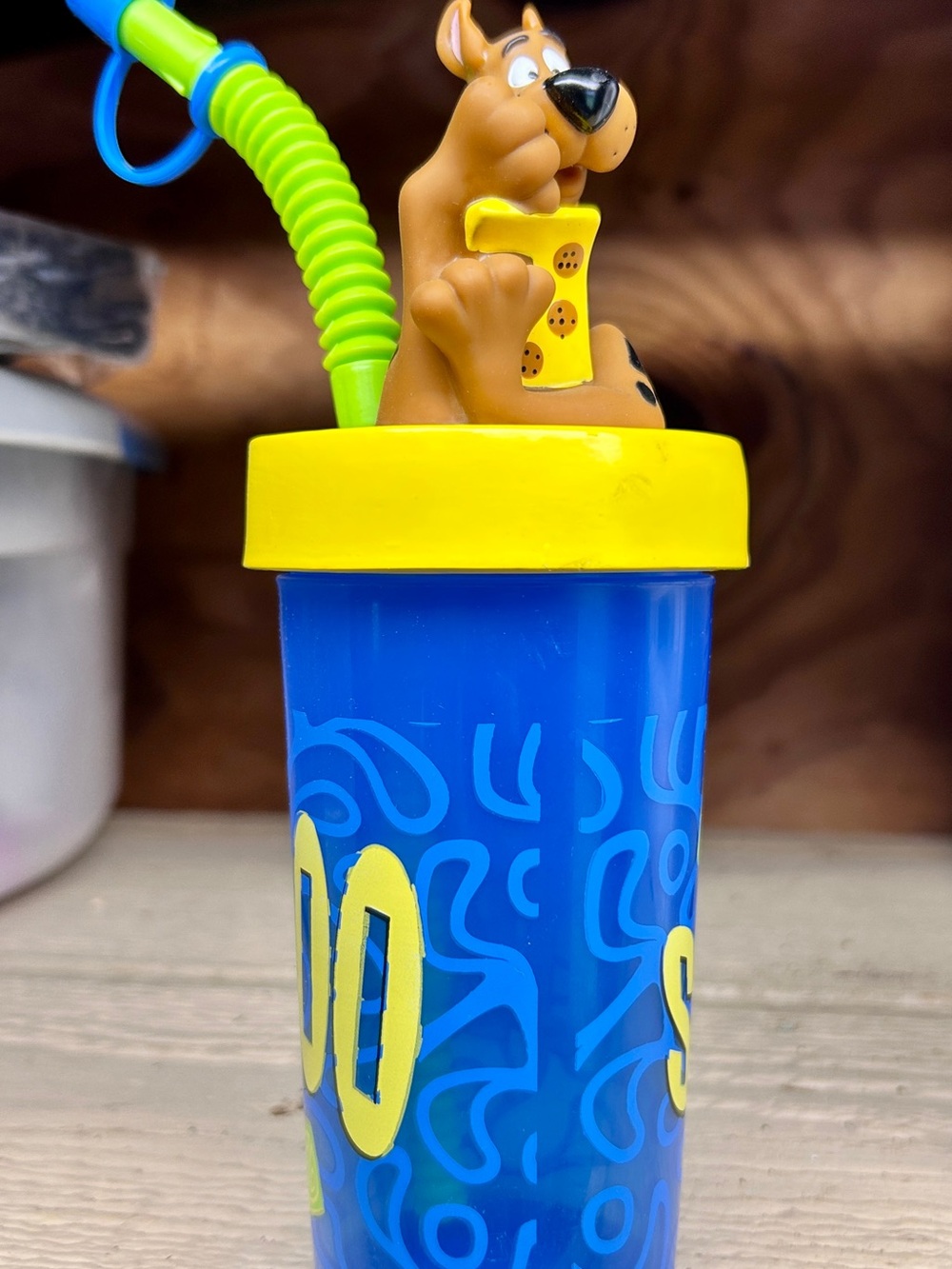 New vintage Zak Designs Scooby-Doo - Funtastic Tumbler Unique 3D Character on Li